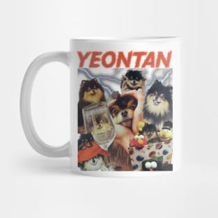 Yeontan BTS V's Dog Graphic Design Mug